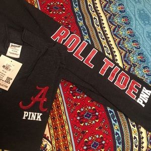 NWT University of Alabama PINK Set